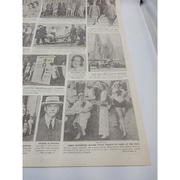 1933 Roosevelt Code Blanks Gen Johnson Automobile Industry Walter Chrysler Plane - Picture 7 of 16